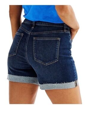 NWT Sonoma Jean Shorts High Rise Mid thigh 5” Inseam 46.25” Waist Size 24W New
